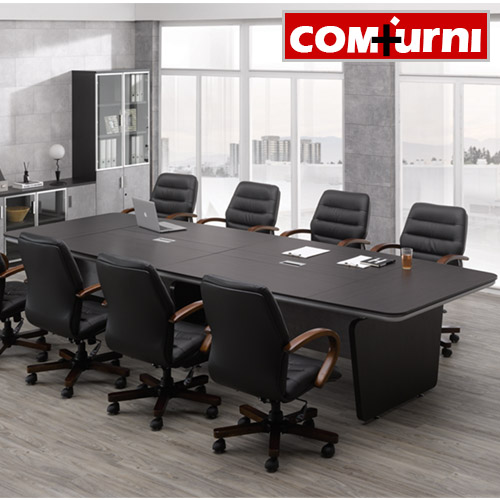 에보니 대형 회의용 테이블 COM-330