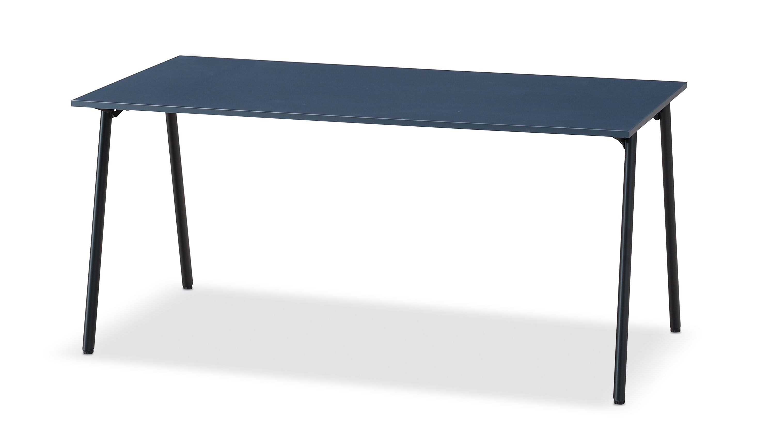 D600 연결식 단품_루끼컷 블루 상판+블랙 다리(연결식5)